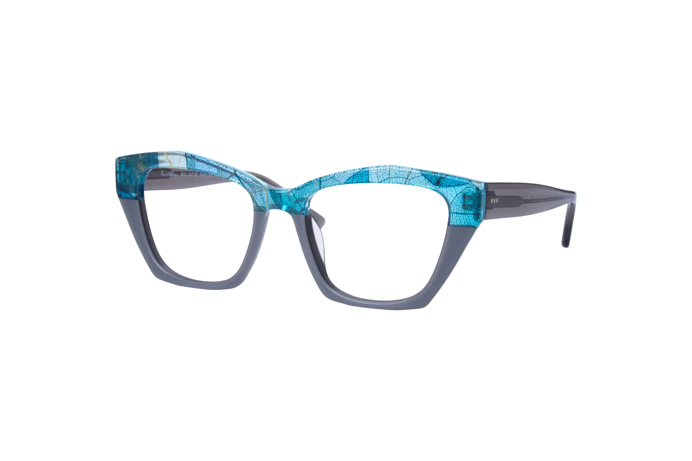 BLUE / TURQUOISE LEAF · OHIO · GREY